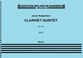 Clarinet Quintet, Op. 59a Score cover
